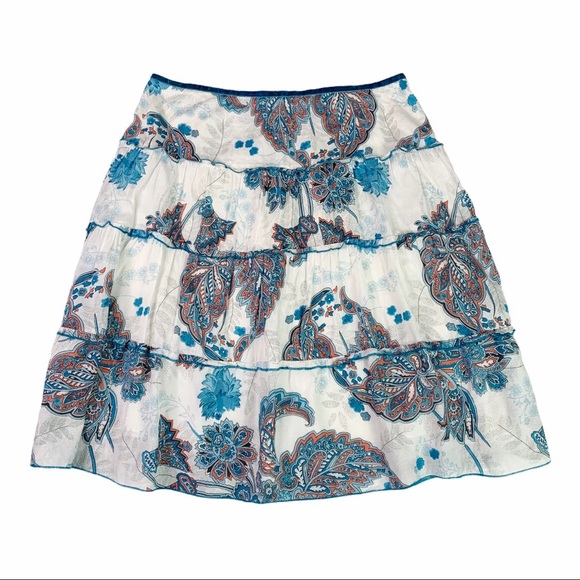 SPEECHLESS Boho Floral Ruffled Skirt - Picture 6 of 8